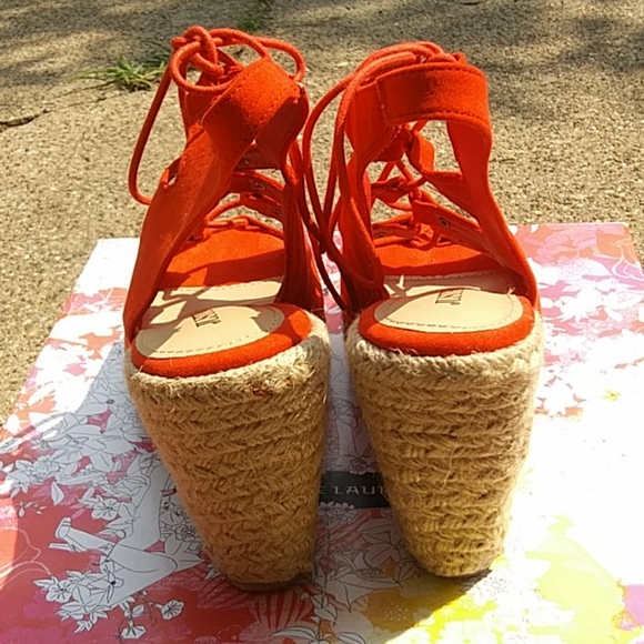 Just Fab Espadrille Wedges - Picture 5 of 5